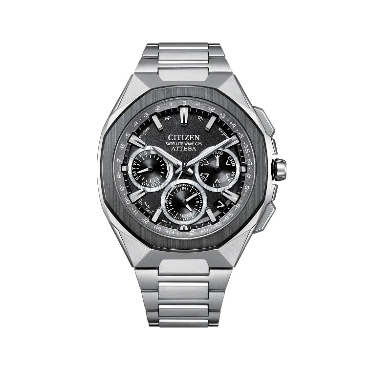Citizen ATTESA Super Titanium™ Satellite Timekeeping 43.2mm - Grey on Bracelet